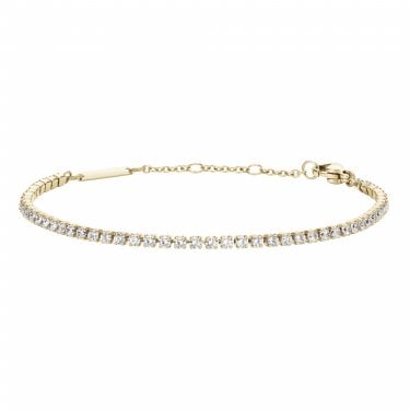 Daniel Wellington Classic Tennis Gold Tone Bracelet 15.5-18.5cm