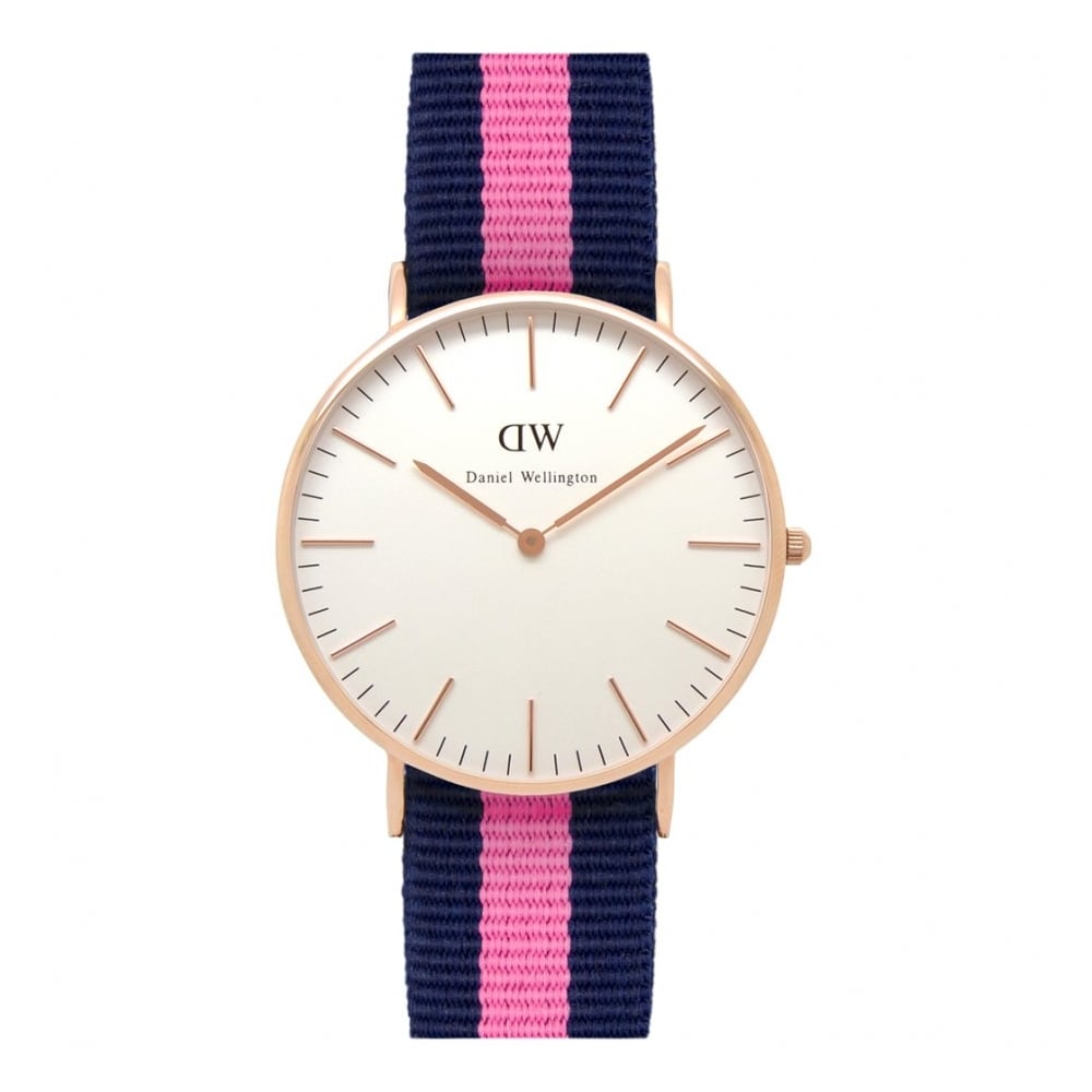 Daniel Wellington Classic Winchester Rose Gold 36mm Watch - Watches ...