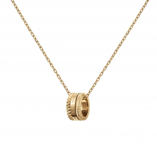 Daniel Wellington  Elevation Gold Tone Necklace 45-49cm