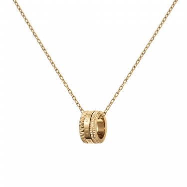 Daniel Wellington Elevation Gold Tone Necklace 45-49cm