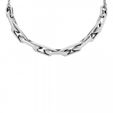 Diesel Stainless Steel Chain Necklace 45cm