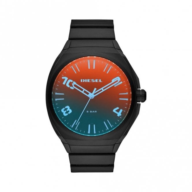 Diesel Watches Diesel Gents Stigg Black Bracelet Strap Watch