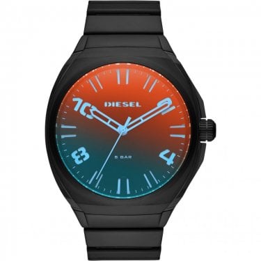 Diesel Gents Stigg Black Bracelet Strap Watch