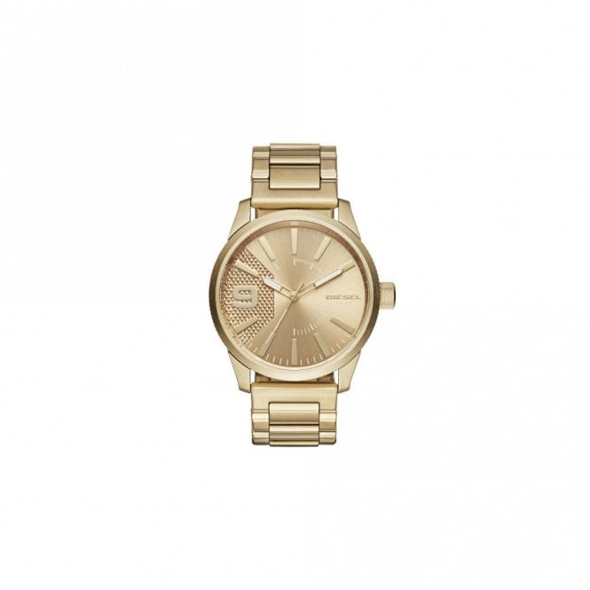 Diesel Watches Diesel Yellow Gold Rasp Watch
