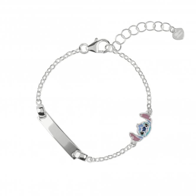 Disney Jewellery Disney Lilo and Stitch ID Bracelet 0.4cm, 12-14cm 
