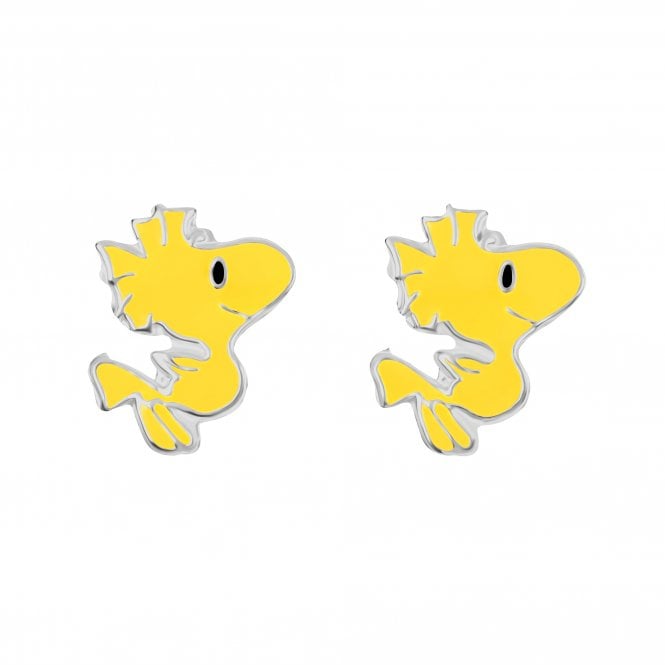 Disney Jewellery Disney Peanuts Woodstock Enamel Stud Earrings 0.9 x 1cm