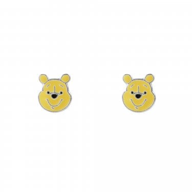 Disney Winnie The Pooh Enamel Stud Earrings 0.9 x 0.8cm
