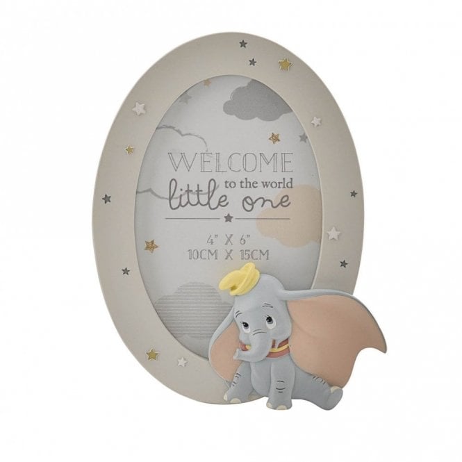 Disney Gifts Disney Magical Beginnings Resin Dumbo Photo Frame 185 x 145mm