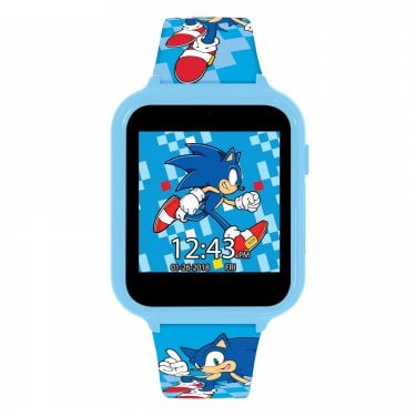 Sonic The Hedgehog Digital Blue Silicone Strap Interactive Watch