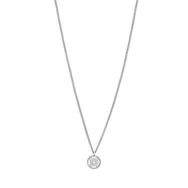 Emporio Armani Core Entension Eagle Logo Stainless Steel Necklace 52.5cm