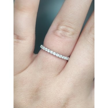 Platinum 0.30ct D/E Colour Total Round Brilliant Cut Claw Set LAB Grown Diamond Ring 