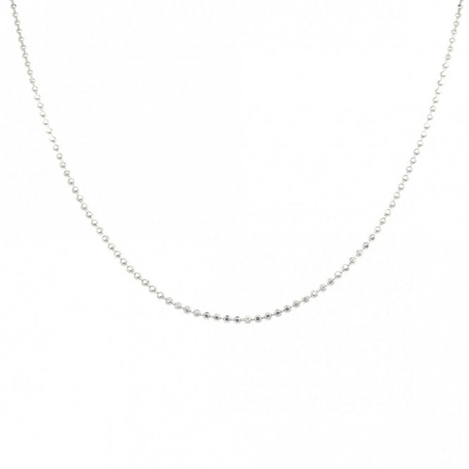 Faith Sterling Silver Sterling Silver Ball Chain 16-18 inch