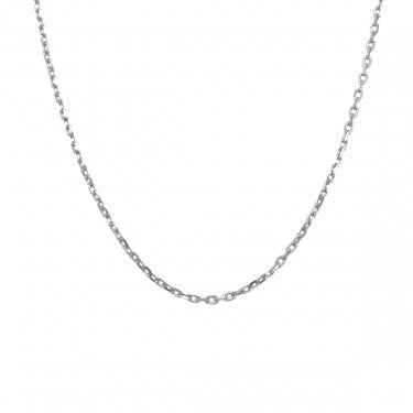 Sterling Silver Belcher Chain 16-18 inch