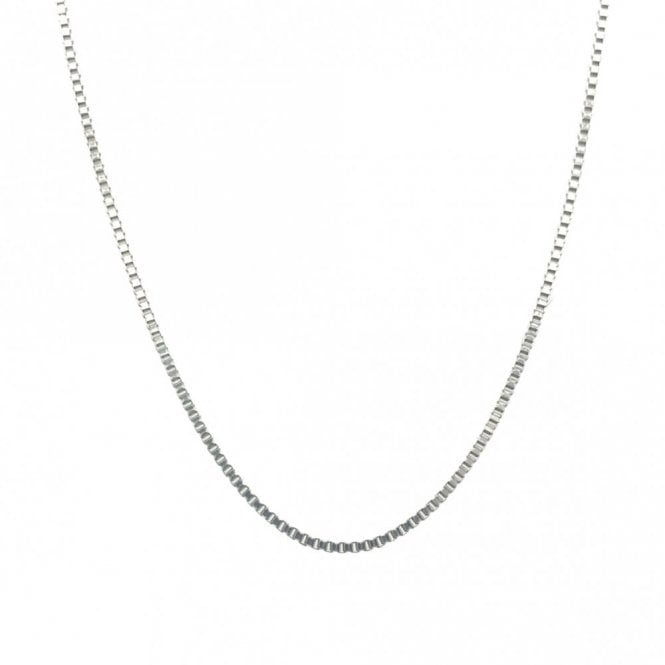 Faith Sterling Silver Sterling Silver Box Chain 16-18 inch