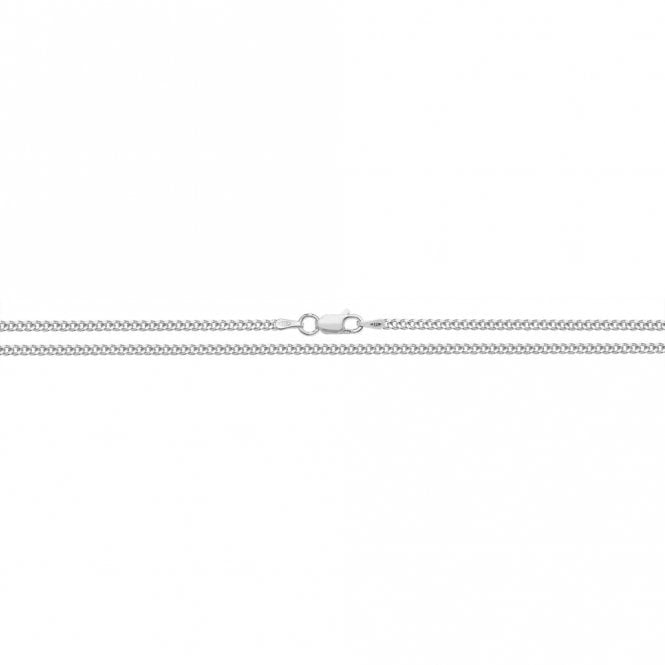 Faith Sterling Silver Sterling Silver Fine Curb Chain 20 inch 5.6g