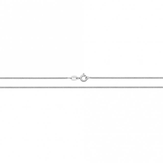 Faith Sterling Silver Sterling Silver Fine Curb Chain 24 inch 2.8g