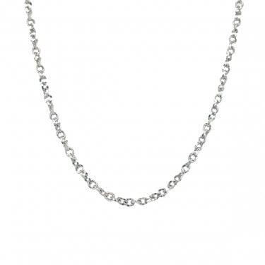 Sterling Silver Rolo Chain 16-18 inch