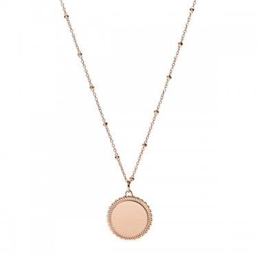 Fossil Jewellery Rose Gold Pendant
