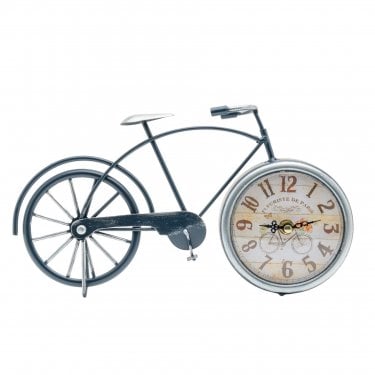 Hometime Mantel Clock Bicycle 170x300mm
