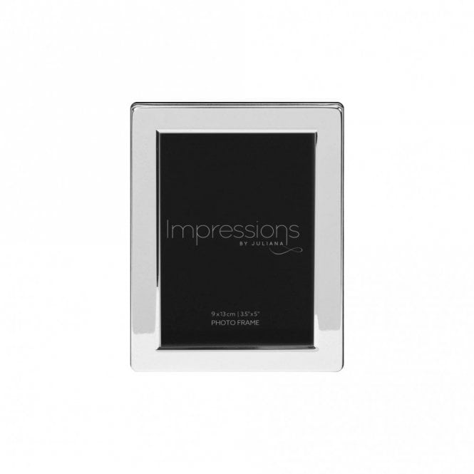 Gifts Impressions Silverplated Photo Frame Flat Edge 3.5