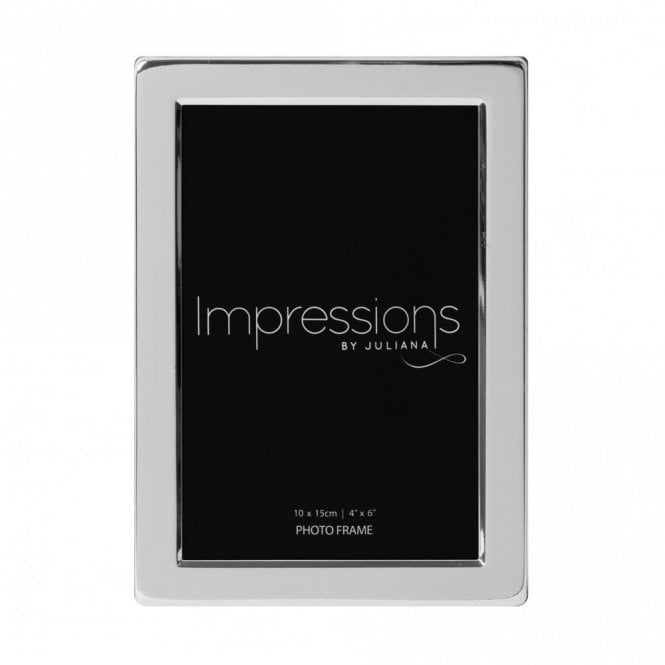 Gifts Impressions Silverplated Photo Frame Flat Edge 4