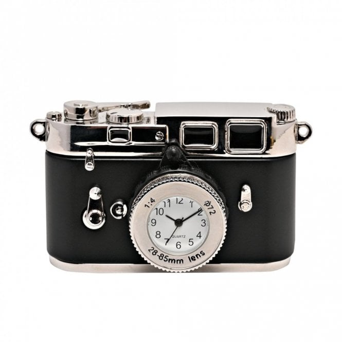Gifts Miniature Camera Clock 4.6cm x 7.3cm x 3.9cm
