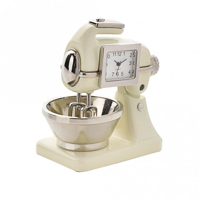 Gifts Miniature Food Mixer Clock 80 x 73mm
