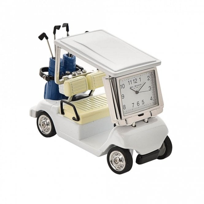 Gifts Miniature Golf Caddy Clock 75 x 50mm