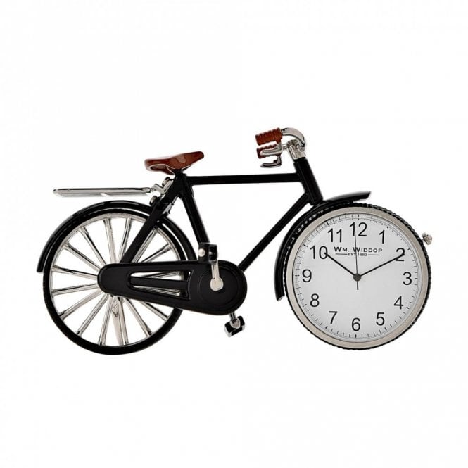 Gifts Miniature Pedal Bike Clock 65 x 110mm