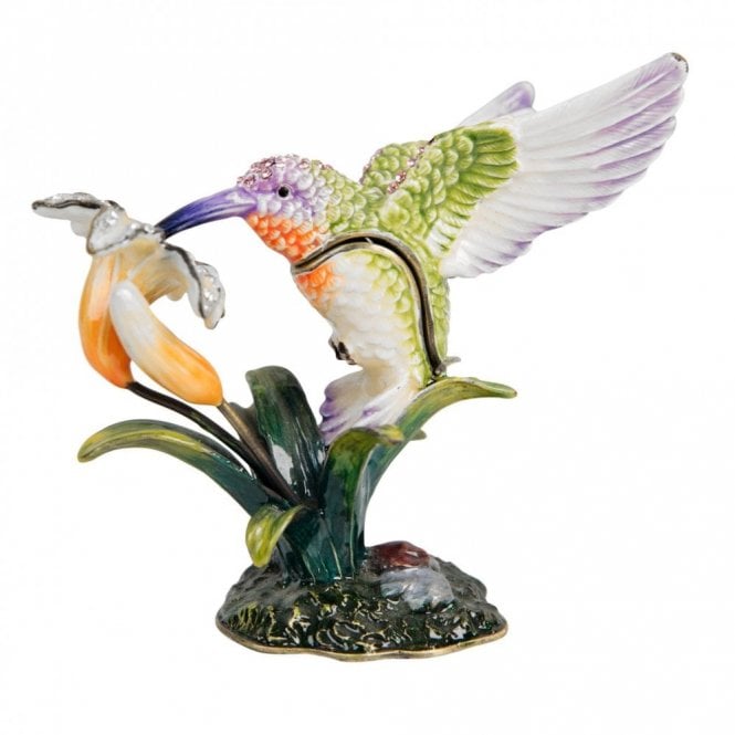 Gifts Treasured Trinkets - Hummingbird 90 x 100mm