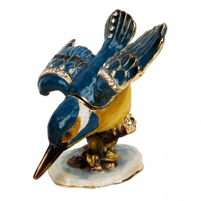 Gifts Treasured Trinkets - Kingfisher 75 x 95mm