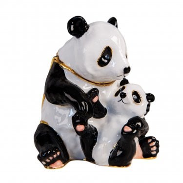 Treasured Trinkets - Panda & Baby 70 x 60mm