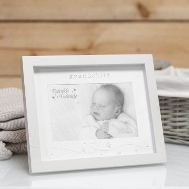 Twinkle Twinkle Grandchild Photo Frame 6" x 4", 17.5 x 21.5 x 2.5cm
