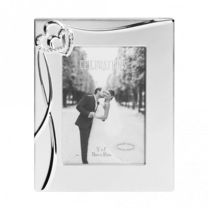 Gifts Wedding Frame With 3D Waves And Hearts  5