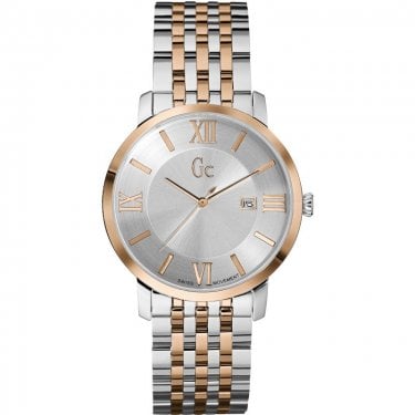 Guess Collection Gents Gc Slim Class Two Tone Watch