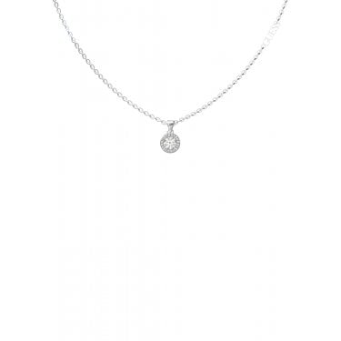 Guess Color My Day Silver Tone 16-18" Necklace