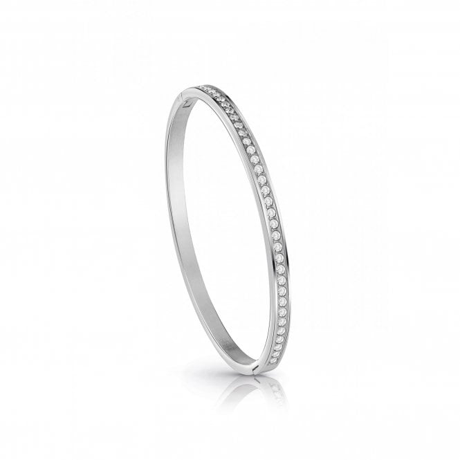 Guess Jewellery Guess Color My Day Silver Tone CZ Bangle