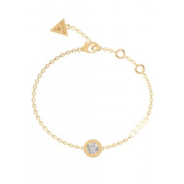 Guess Color My Day Yellow Gold Tone Bracelet 18.5-22cm