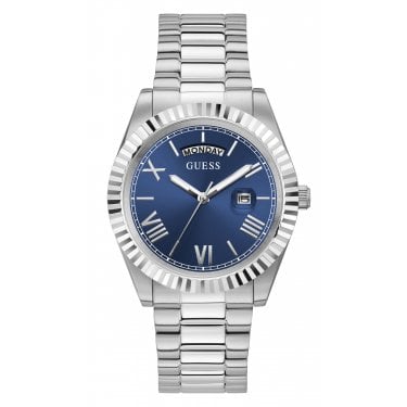Guess Gents Connoisseur Stainless Steel Bracelet Strap Watch
