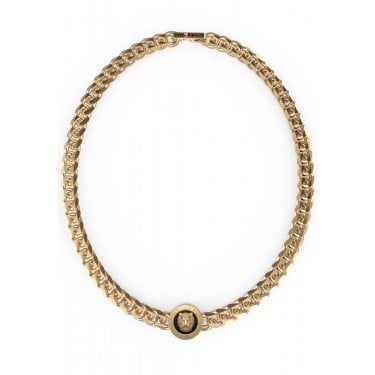 Guess Gents Lion King Yellow Gold Tone 21inch Necklace
