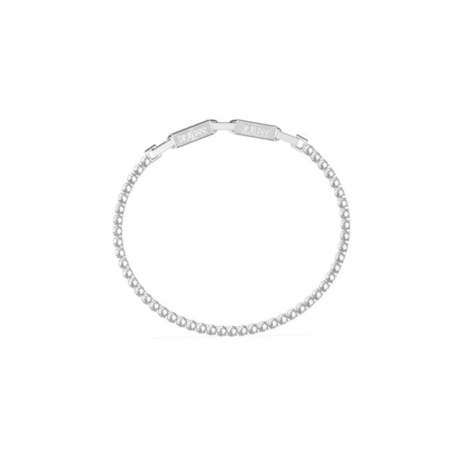 Guess Jewellery Guess Gents Eternity Tennis Bracelet 0.3cm, 18.5-21cm