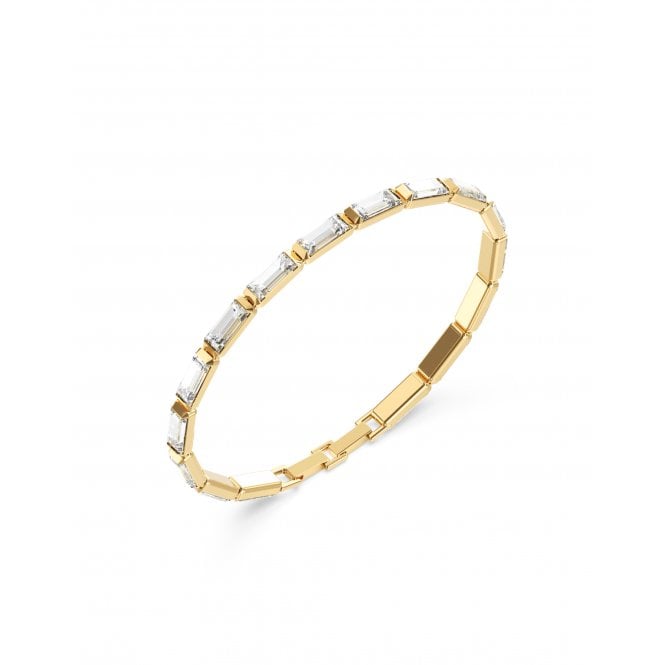 Guess Jewellery Guess Supremo Gold Tone Tennis Bracelet 19cm