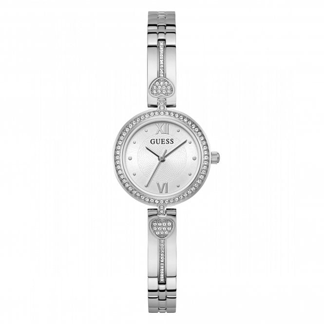 Guess Watches Guess Ladies Lovey Stainless Steel Watch