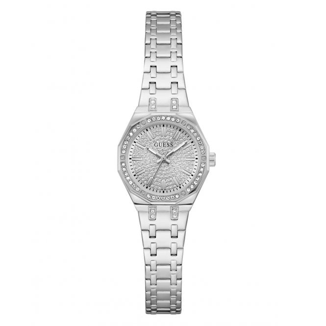 Guess Watches Guess Ladies Pixie CZ Dial Stainless Steel Watch