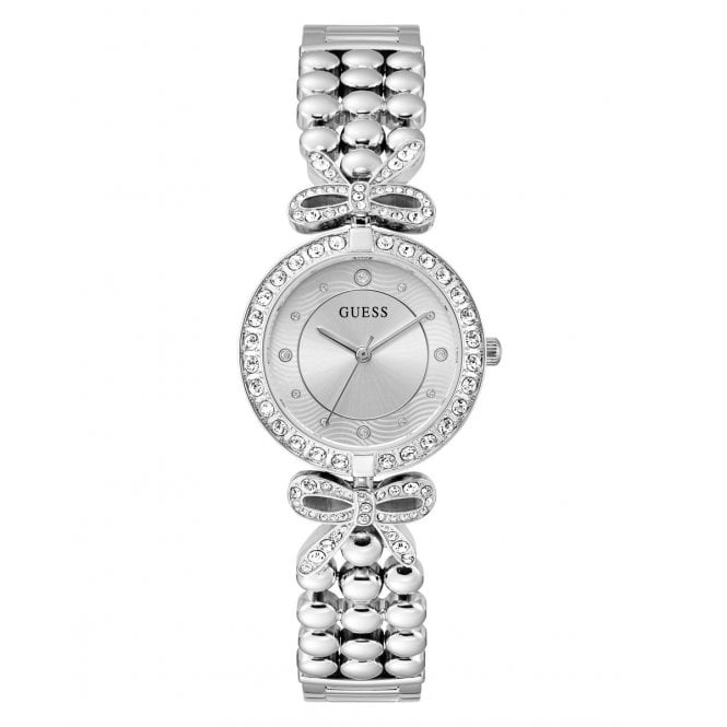 Guess Watches Guess Ladies Ribbon Stainless Steel Watch