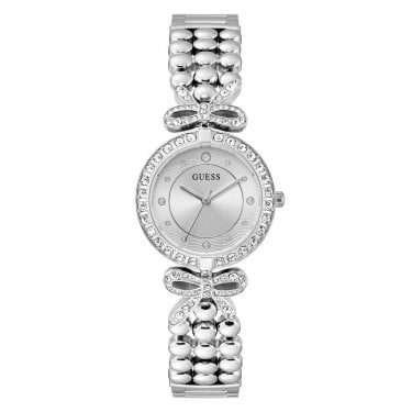 Guess Ladies Ribbon Stainless Steel Watch