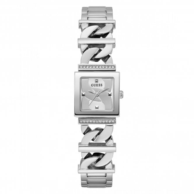 Guess Watches Guess Ladies Runway Chain Stainless Steel Watch