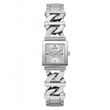 Guess Ladies Runway Chain Stainless Steel Watch