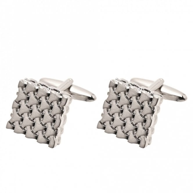 Harvey Makin  Chain Square Cufflinks H40, W64, D78mm
