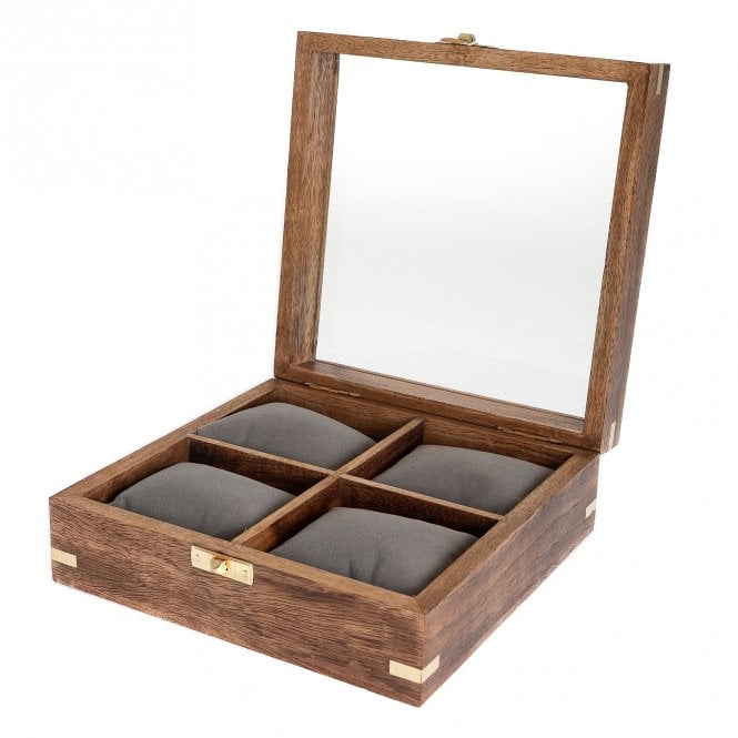 Harvey Makin  Wooden Watch Box 7.5 x 19 x 19.5cm